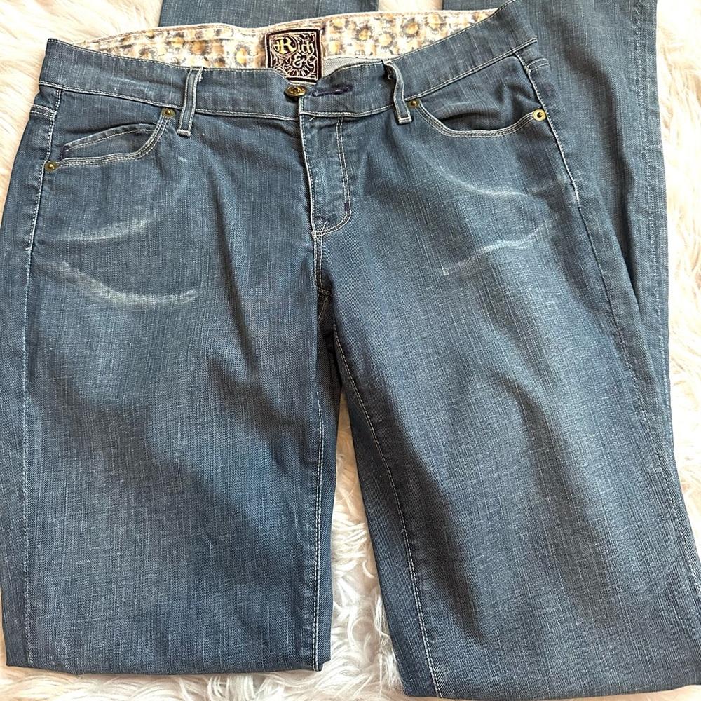 Rich & Skinny straight leg low rise jean